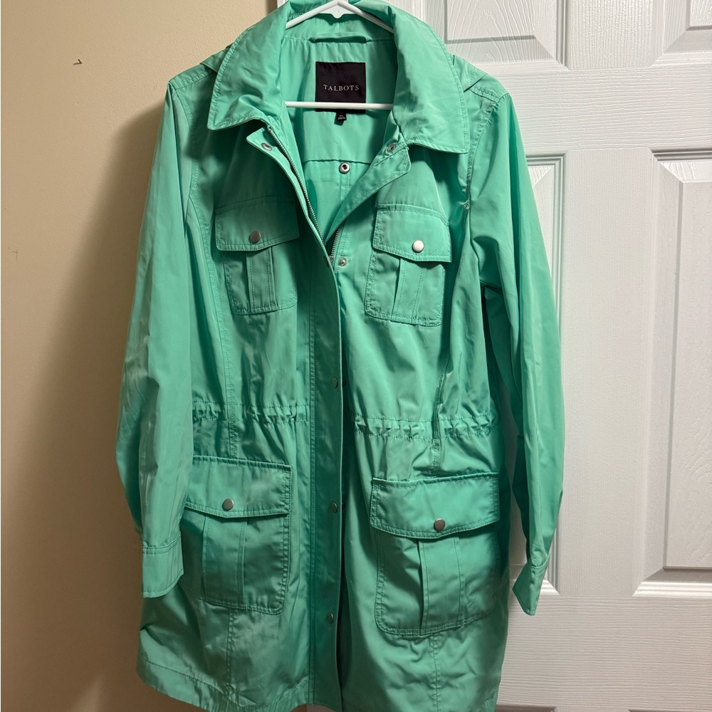 Talbots Women's Mint Utility Jacket